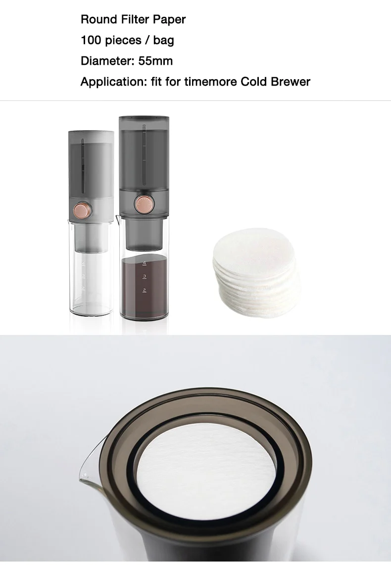 Timemore Paper Filter Ice Dripper 100pes