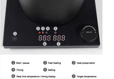 Barista Space smart kettle 1L