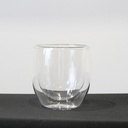 Double glass cup 250ml