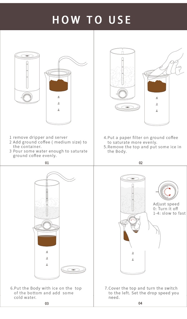 Timemore Ice Dripper Set 
