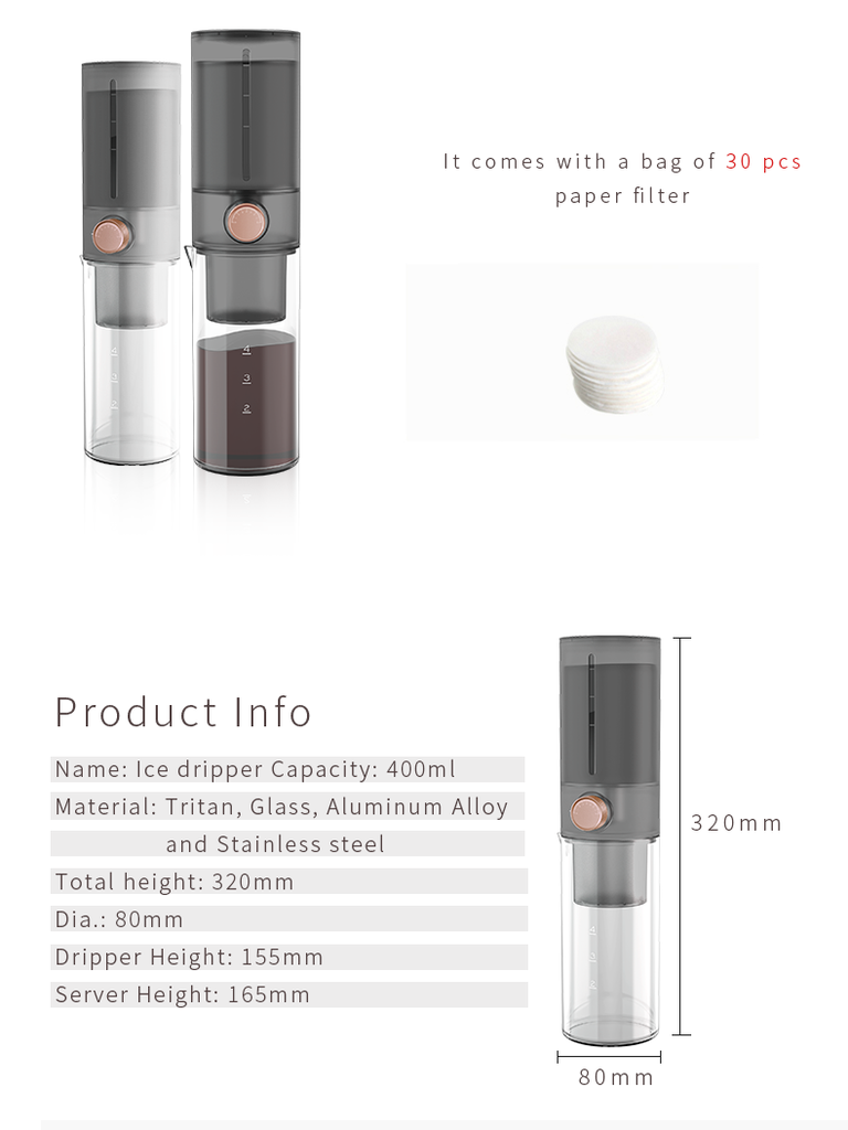 Timemore Ice Dripper Set 
