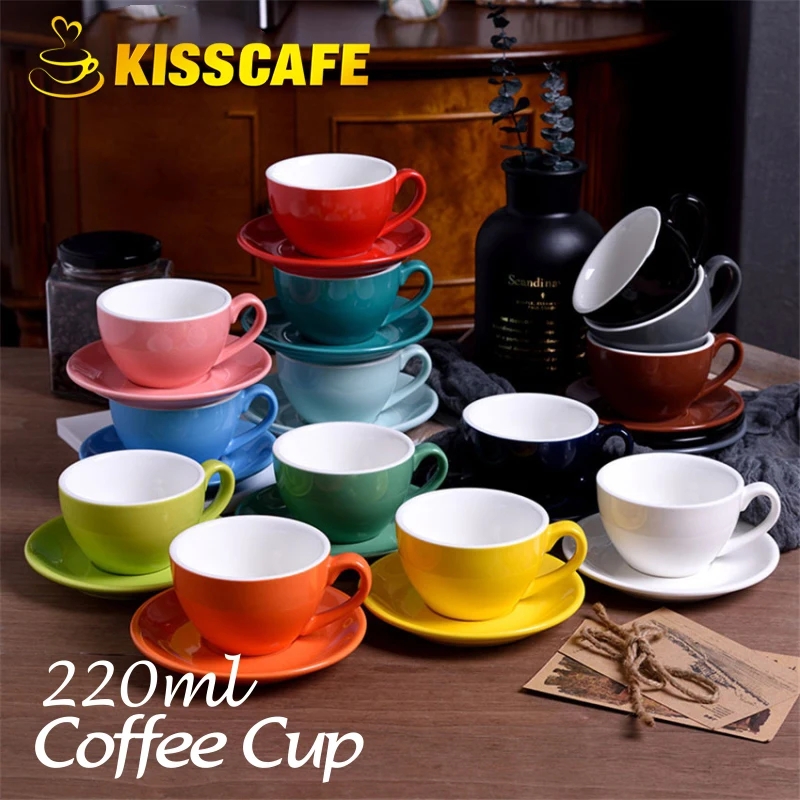 Coffee cups multi colors and sizes 