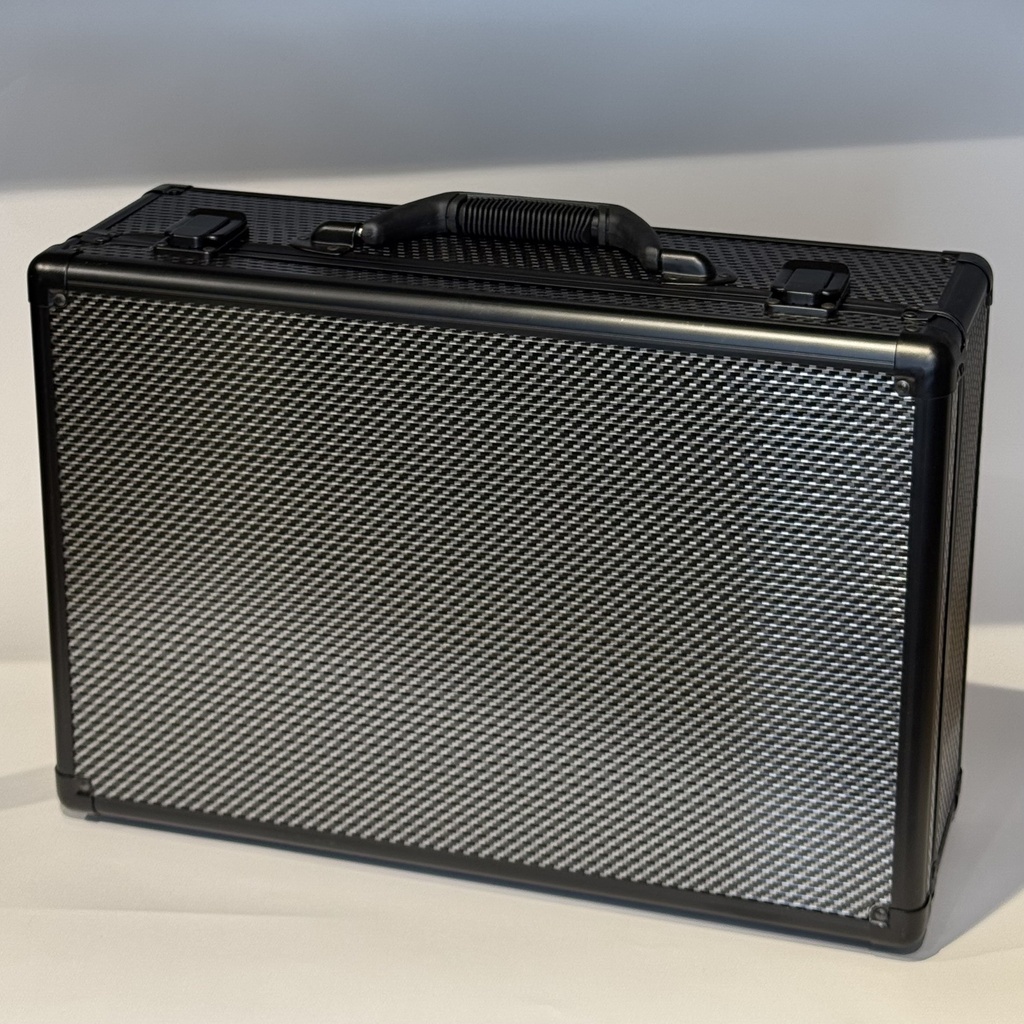 Suitcase bag Carbon Fiber V60 Stainless Steel Grinder