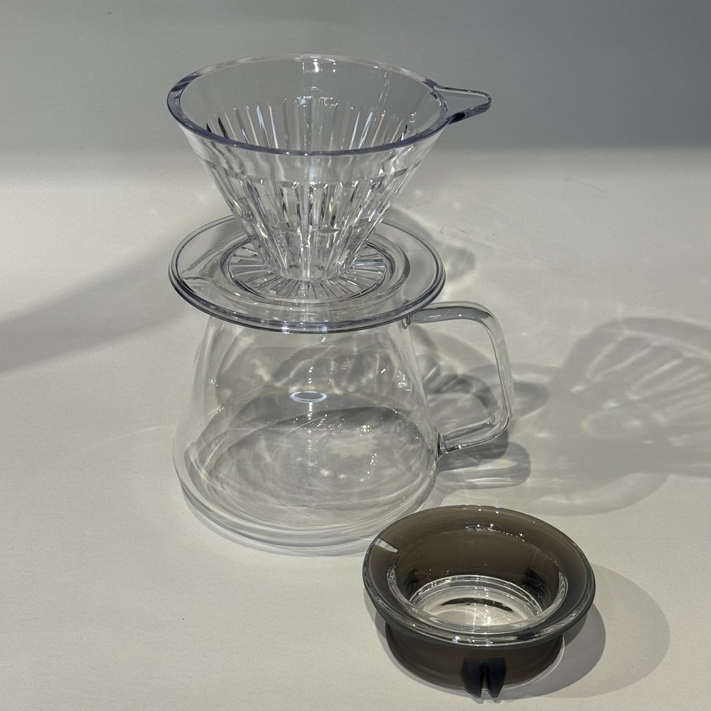 Suitcase bag Carbon Fiber V60 Stainless Steel Grinder