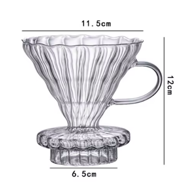 Pure Clear Glass Dripper 02