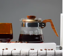 Wood Hand Coffee Server 