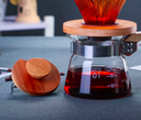 Wood Hand Coffee Server 