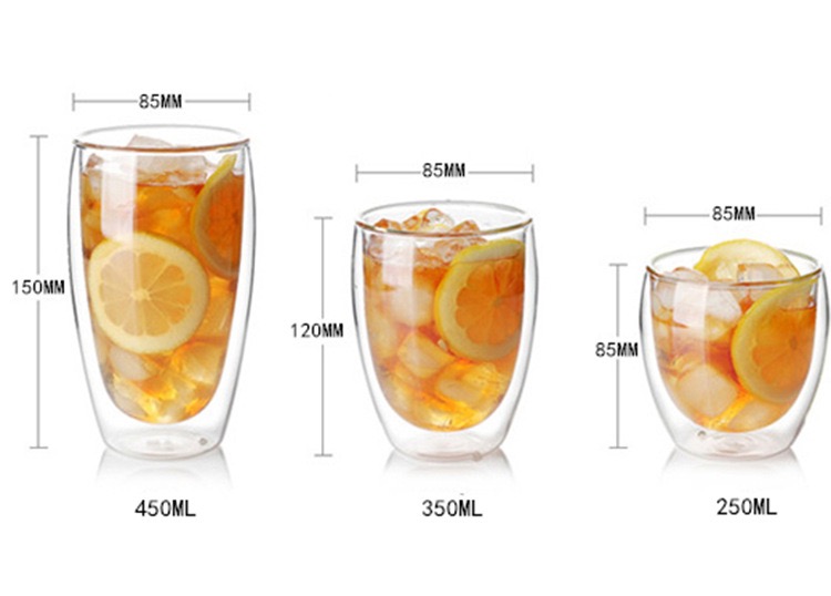 Double Glass Cups