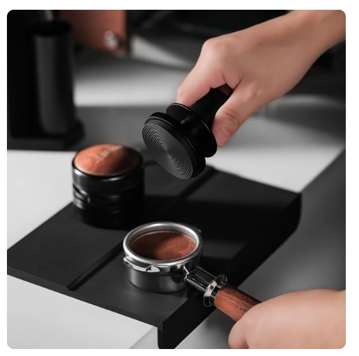 Flash Tamper Titanium plated 58.35mm thread 2.0 Black