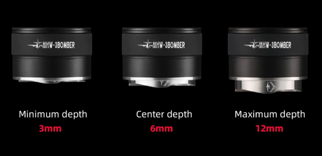 MHW-3BOMBER Yu Series Infinite Coffee Distributor Black 58.35mm