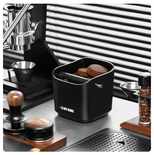 MHW-3BOMBER Square Knock Box 1.2L-black