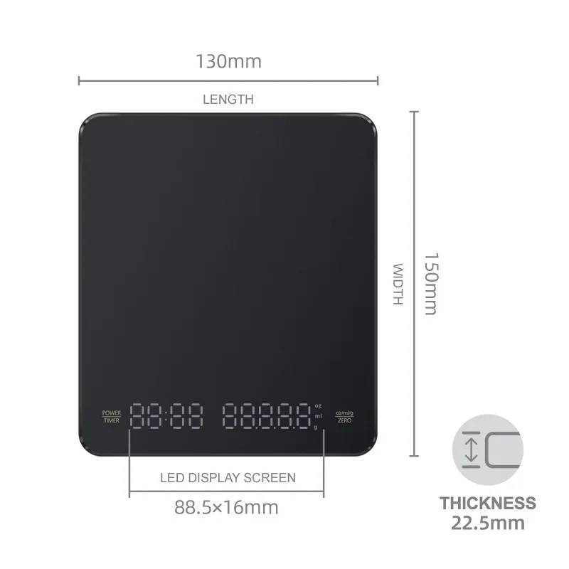 Rechargeable SQ Scale