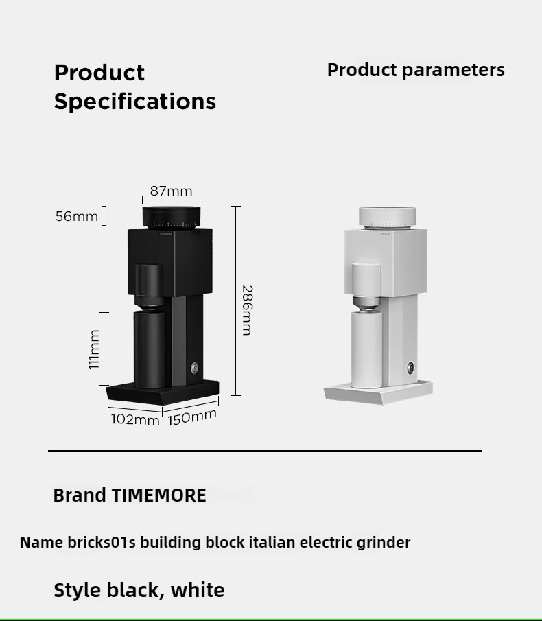 Timemore BRICKS 01S Electric Coffee Grinder