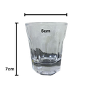 Glass cup 45mL