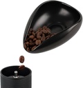 Dosing Coffee Beans Black