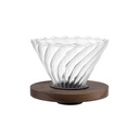 Dark Wood Holder Dripper