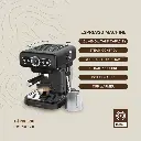 LePresso Retro Espresso Boiler Machine Gauge and Milk Steamer