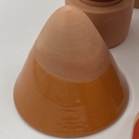 Handmade Ceramic Coated Conical Cups 200mL