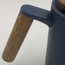 Wooden Blue Kettle