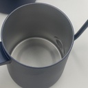 Wooden Blue Kettle