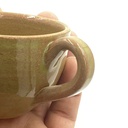 Handmade: Coffee cup Ceramic Coated without Plate 100 mL