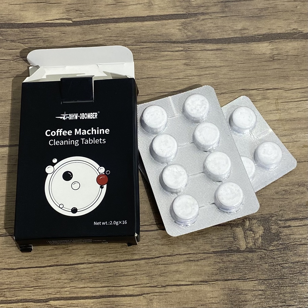 MHW-3BOMBER Coffee Machine Cleaning Tablets (2.0g*8 pieces*2 plates)/box