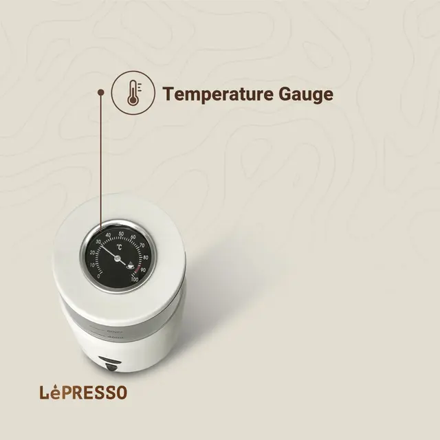  LePresso Portable Espresso Machine-WHITE