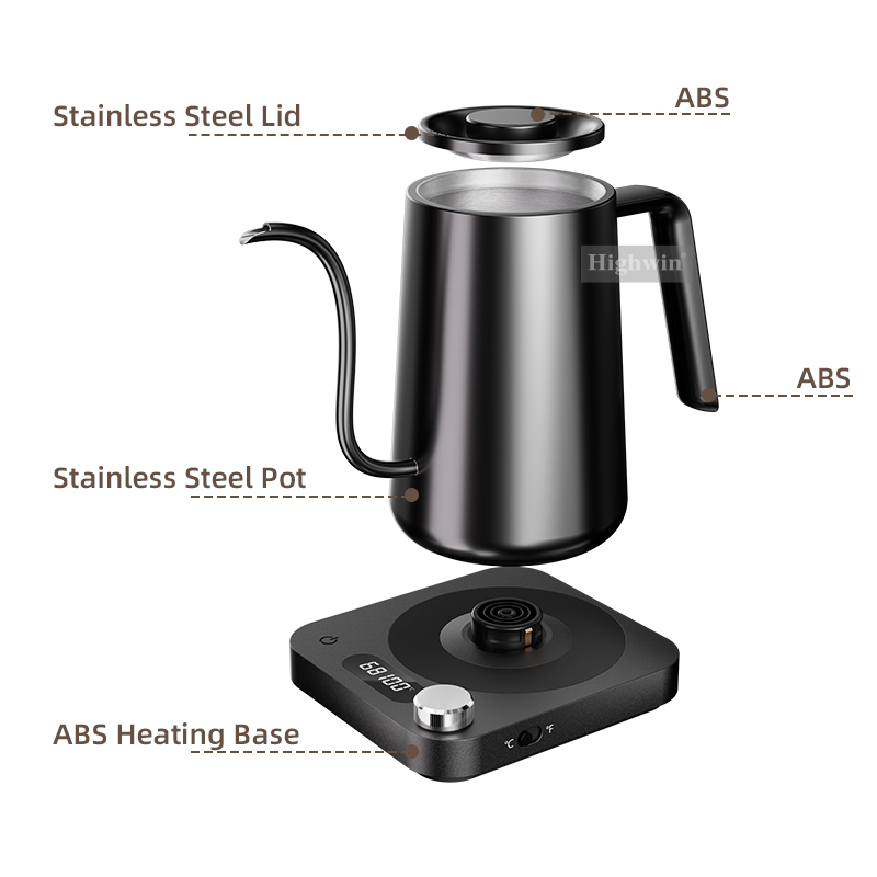  White and Black Smart kettle