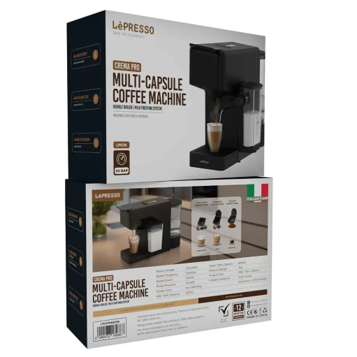 LePresso Crema Pro Multi-Capsule Coffee Machine