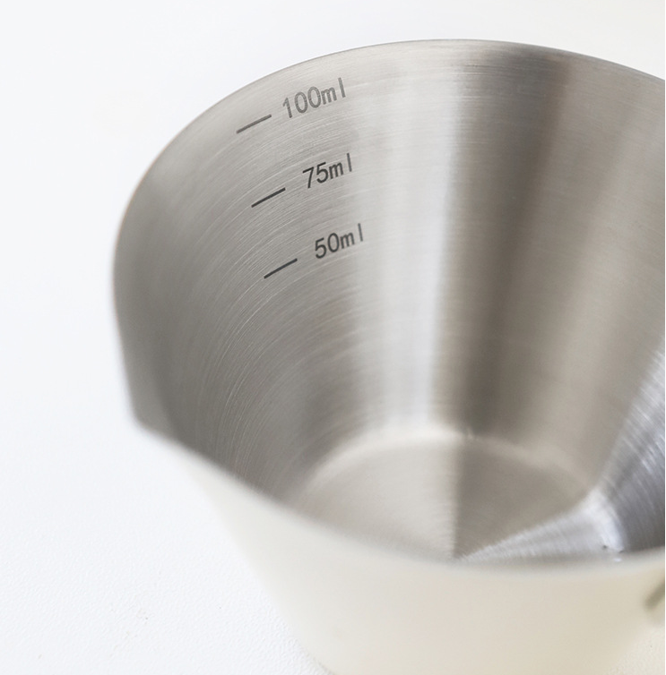 Stainless Steel Espresso measuring Cup 90mL