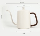 Kettle with Cover hand 600mL 