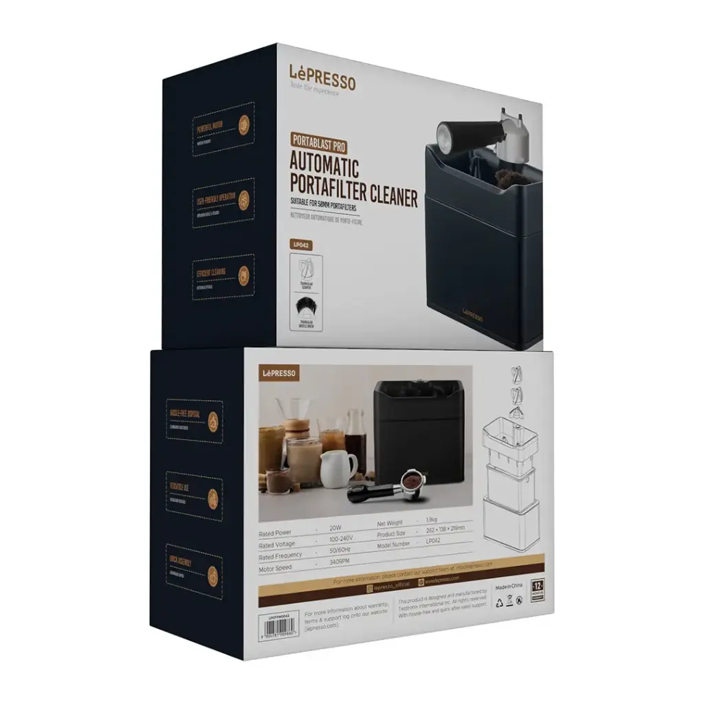 LePresso Portablast Pro Automatic Portafilter Cleaner 