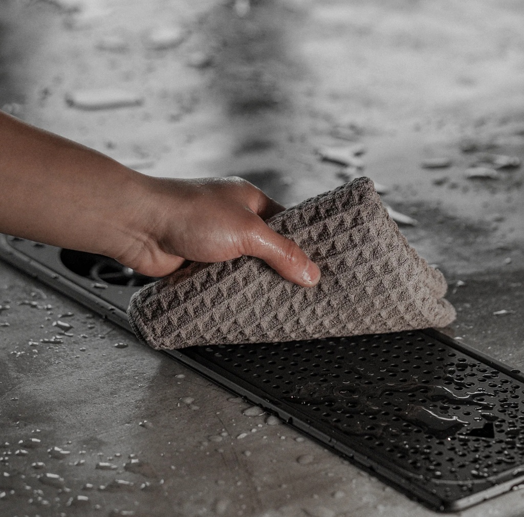 Waffle towels-30*70cm-dark grey