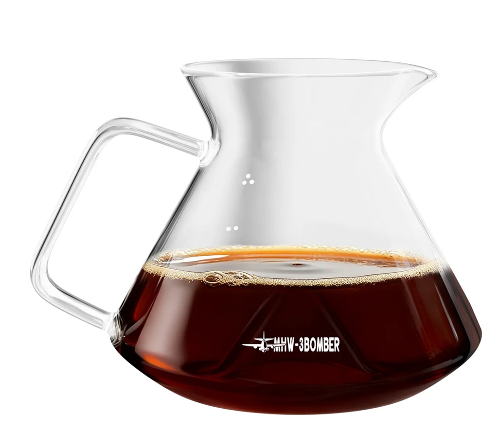 MHW-3BOMBER HILL COFFEE SERVER Transparent