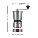 Ceramic grinder with outside adjustment 70g 