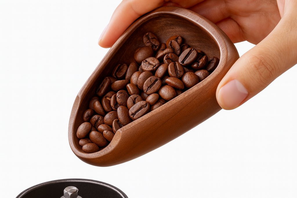 Coffee Doser rose wood