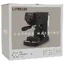 LePresso Lucenero 19-Bar Coffee Machine with LCD Screen - Black