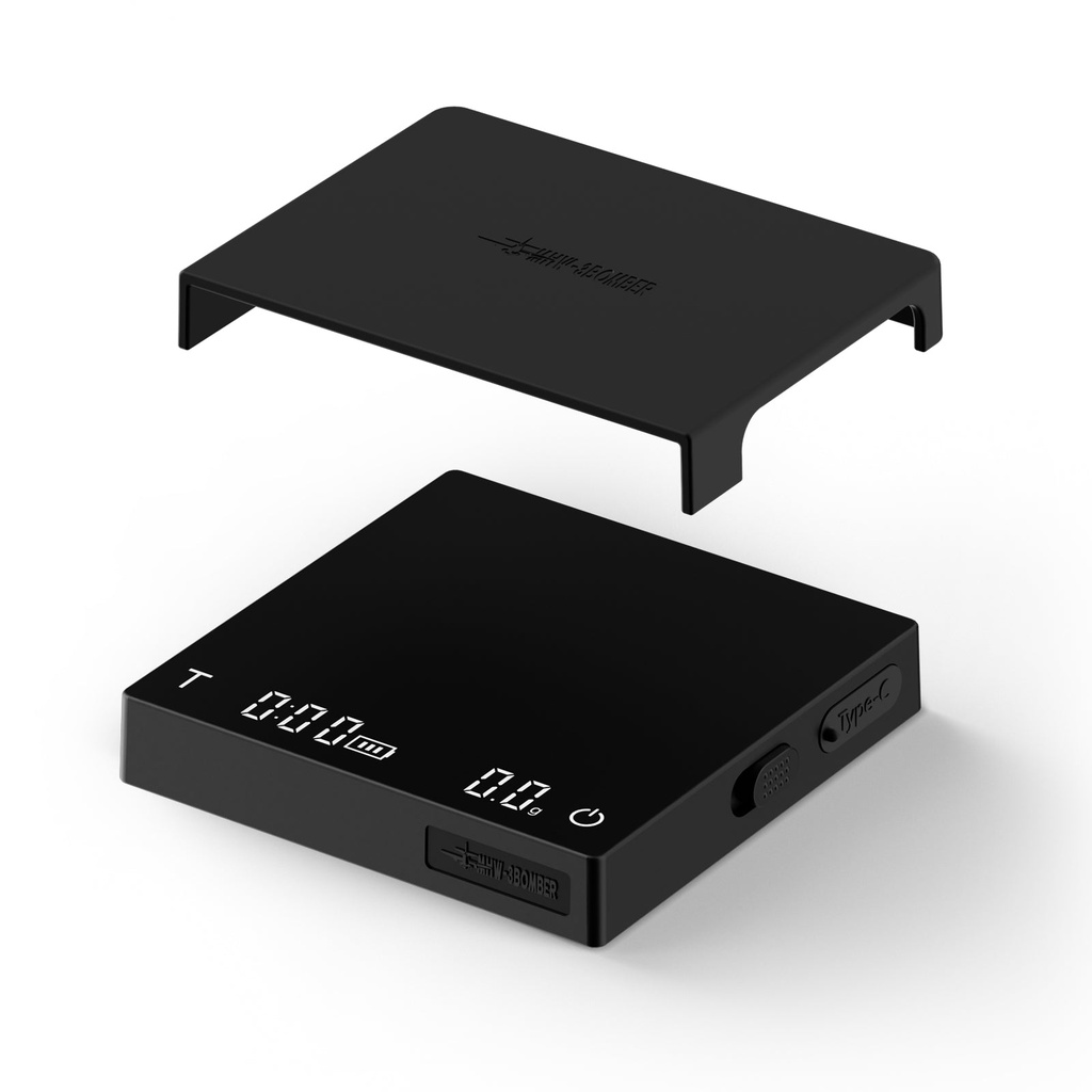 MHW-3BOMBER Cube Coffee Scale 3.0 Micro-Black