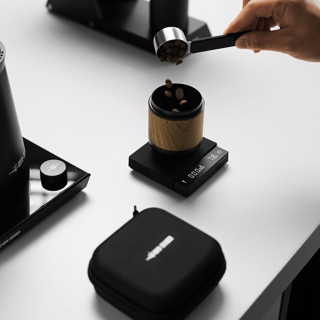 MHW-3BOMBER Cube Coffee Scale 3.0 Micro-Black