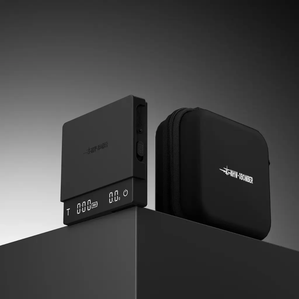 MHW-3BOMBER Cube Coffee Scale 3.0 Micro-Black
