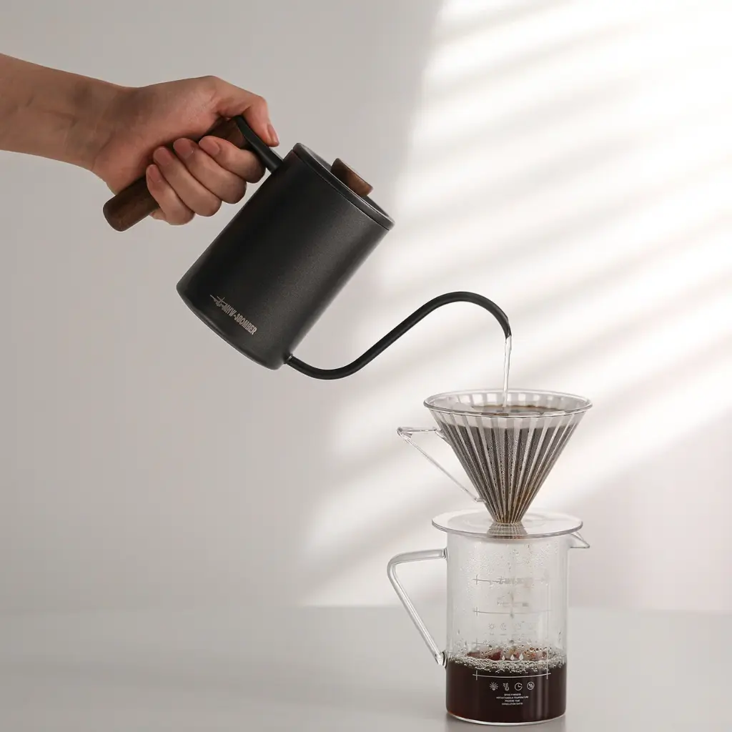 MHW-3BOMBER Planet Hand Brewing Kettle-600ml matte black