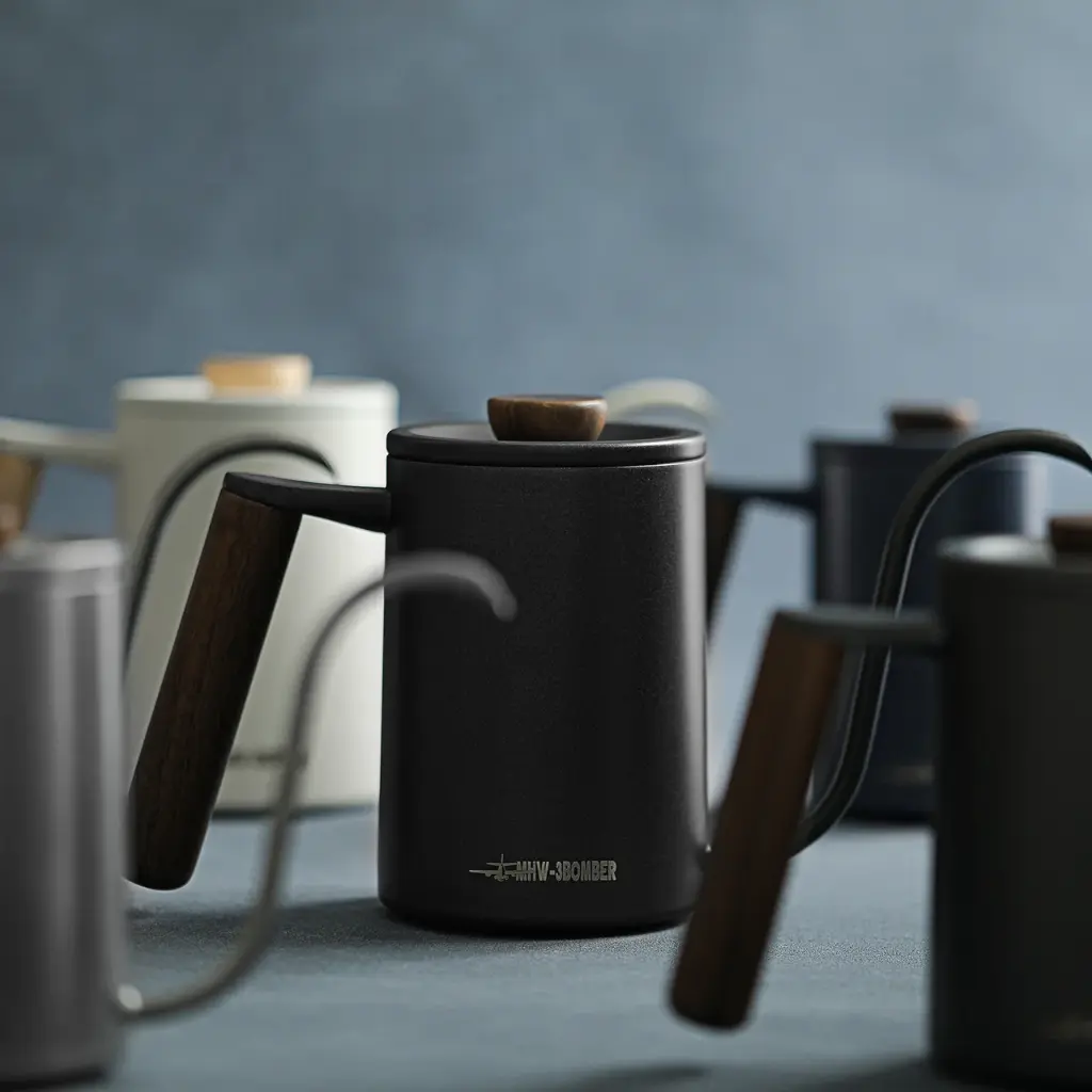 MHW-3BOMBER Planet Hand Brewing Kettle-600ml matte black