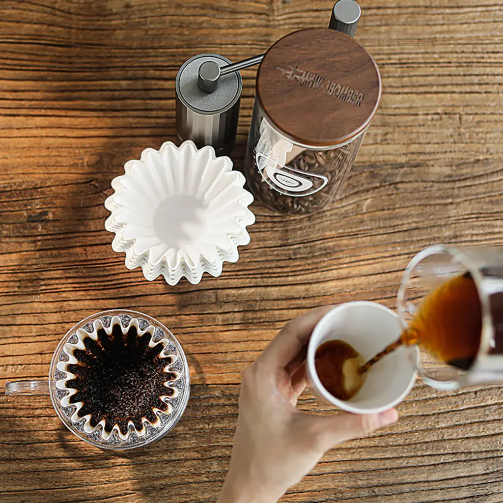 MHW-3BOMBER Cake-shaped Filter Paper-3 or 4 persons-50pcs in-185