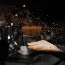 MHW-3BOMBER Coffee Bar Brush-Black