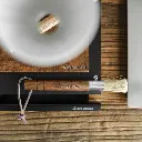 MHW-3BOMBER Wings Cylindrical Brush-Walnut