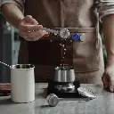 MHW-3BOMBER Long Measuring Spoon-stainless steel silver spot-8g