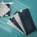 MHW-3BOMBER Four Towels Set-2 grey + 2 dark blue