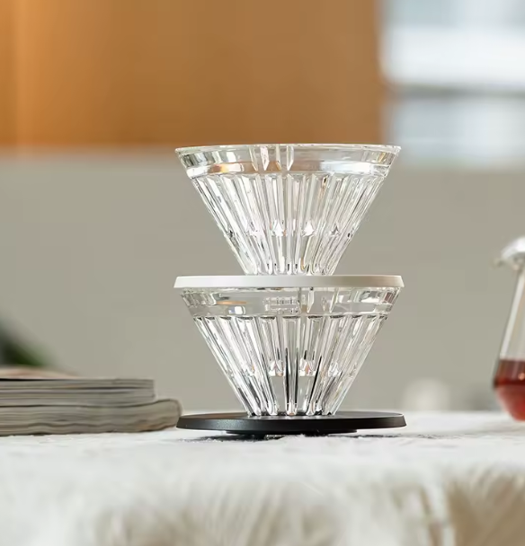 Timemore Turbo 01 Crystal Eye Glass Dripper 01