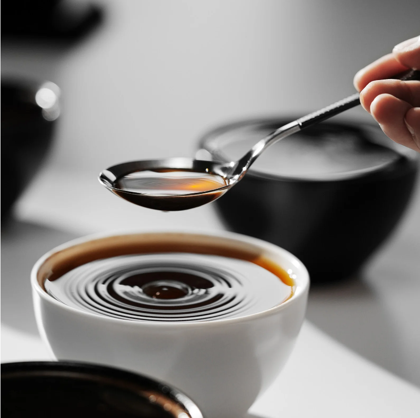 MHW-3BOMBER Cupping Spoon-black Silver
