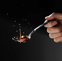 MHW-3BOMBER Cupping Spoon-black Silver
